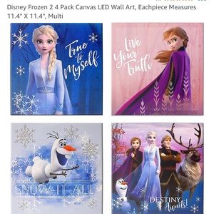 Frozen Canvas prints